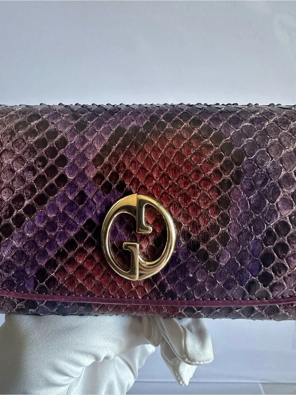 Gucci vintage purple
